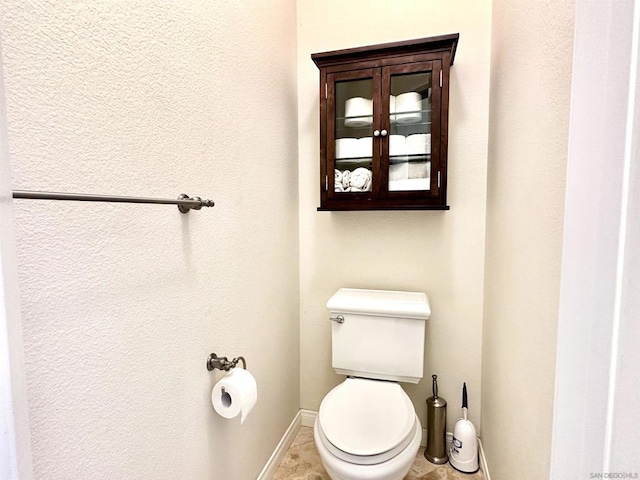 bathroom with toilet