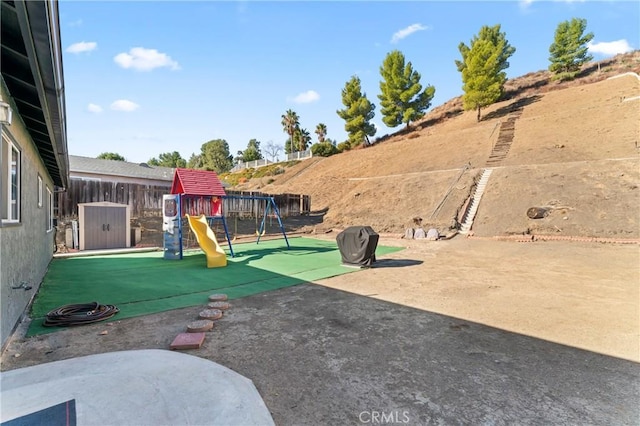 exterior space with a patio