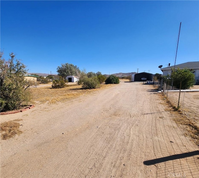 view of street