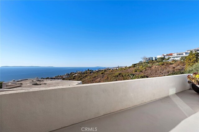 766 Pelican, Laguna Beach, CA 92651 - balcony featuring a water view