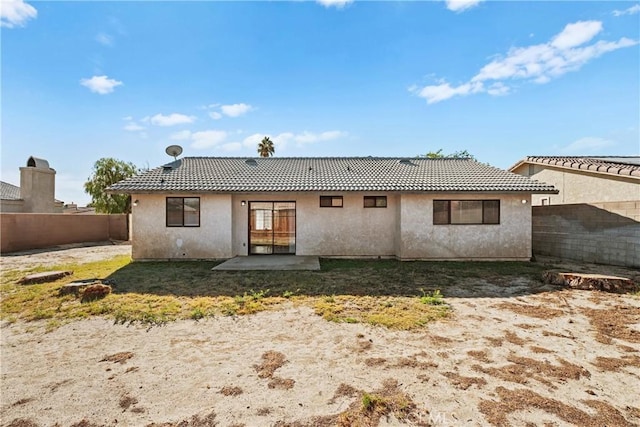 view of rear view of house