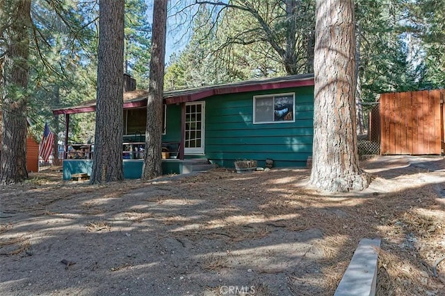 view of ranch-style house