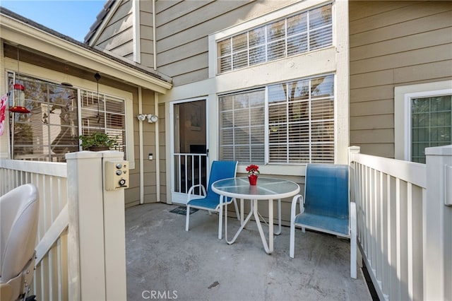 view of patio / terrace