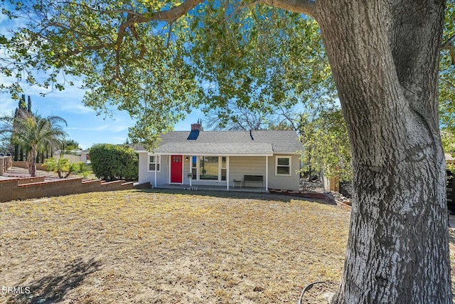 view of ranch-style home