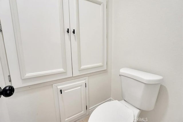 bathroom with toilet