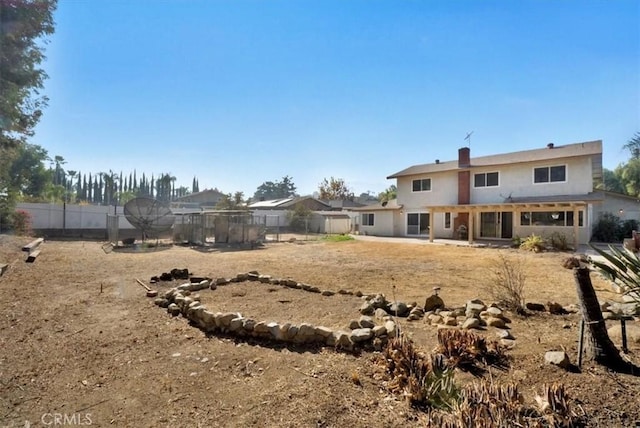 view of rear view of house