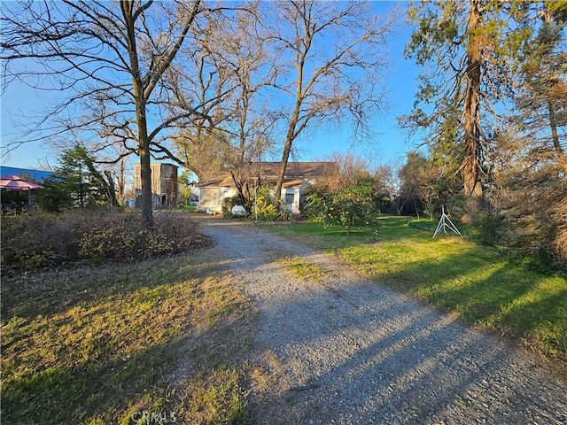 view of road