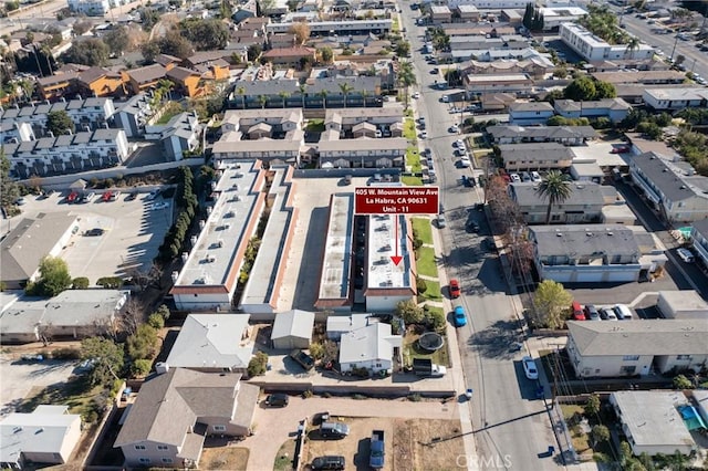 405 W Mountain View Ave Unit 11, La Habra, CA 90631 - birds eye view of property with a residential view