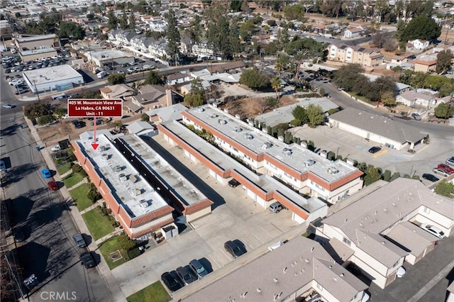 405 W Mountain View Ave Unit 11, La Habra, CA 90631 - bird's eye view with a residential view