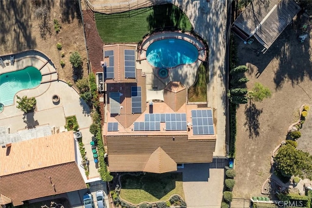bird's eye view