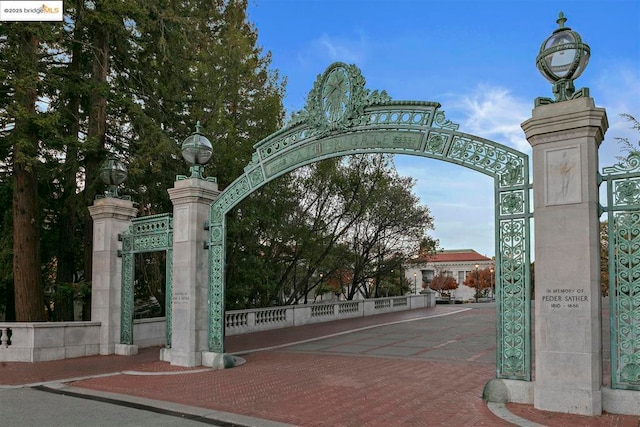 view of gate