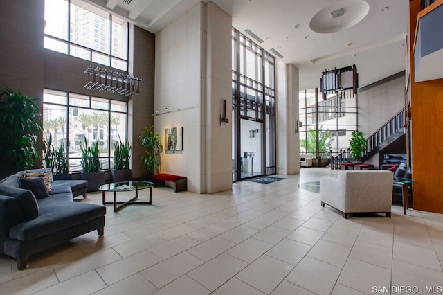 view of building lobby