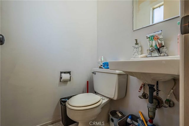 bathroom with toilet