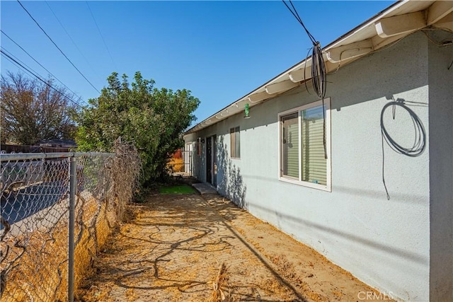 view of side of property