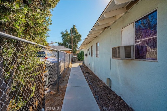 view of side of property