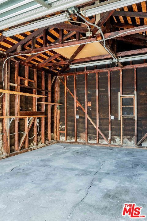 miscellaneous room with concrete floors