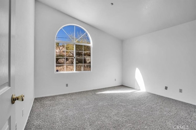 unfurnished room featuring carpet flooring