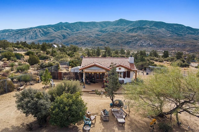 property view of mountains