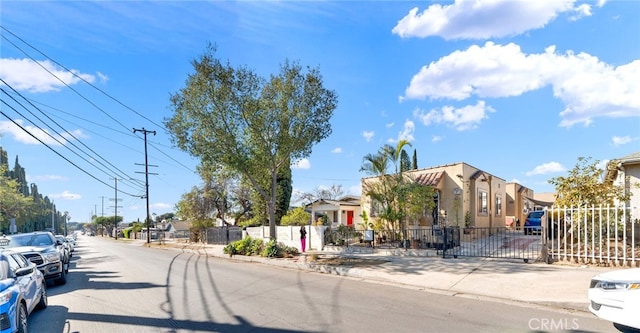 view of street