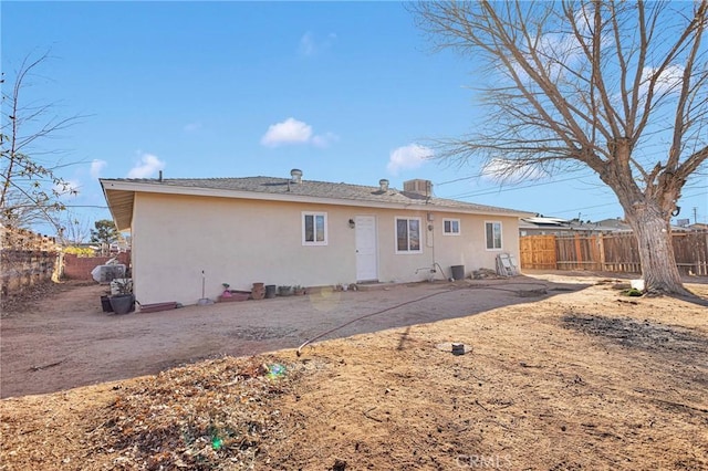 back of house featuring a patio