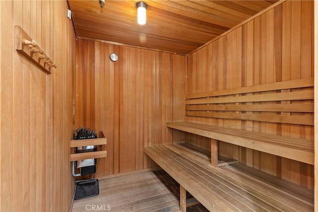 view of sauna / steam room