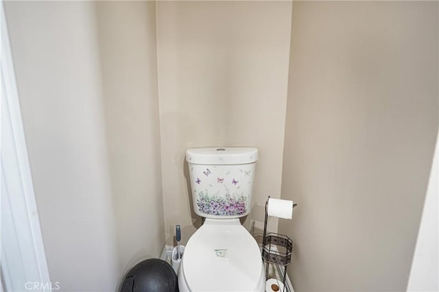 bathroom with toilet