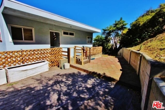 exterior space featuring a patio area