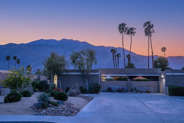 property view of mountains