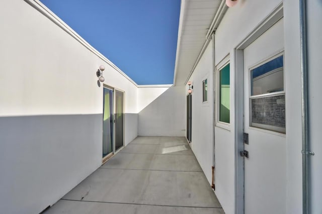 view of hallway