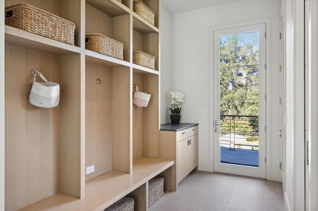 view of mudroom