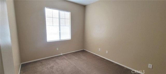 empty room featuring carpet