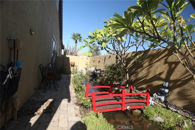 view of patio