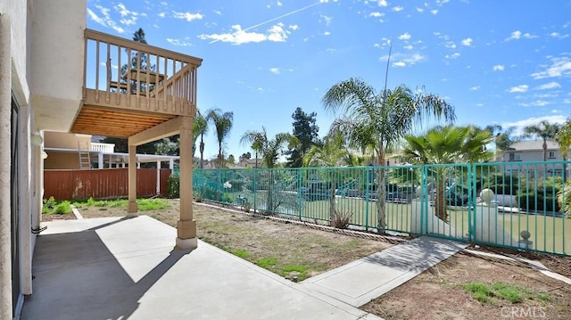 exterior space with a patio area