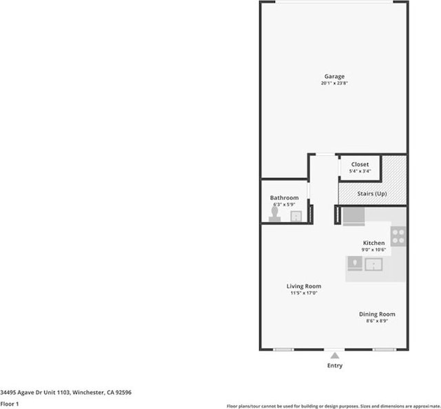 34495 Agave Dr Unit 1103, Winchester, CA 92596 - view of layout