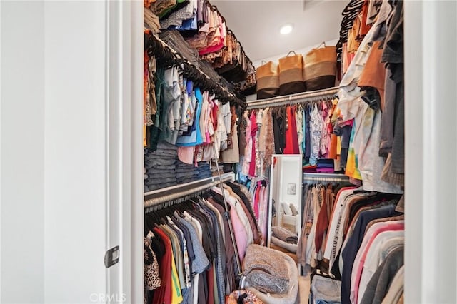 view of spacious closet