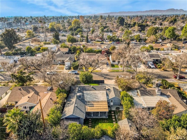drone / aerial view featuring a residential view