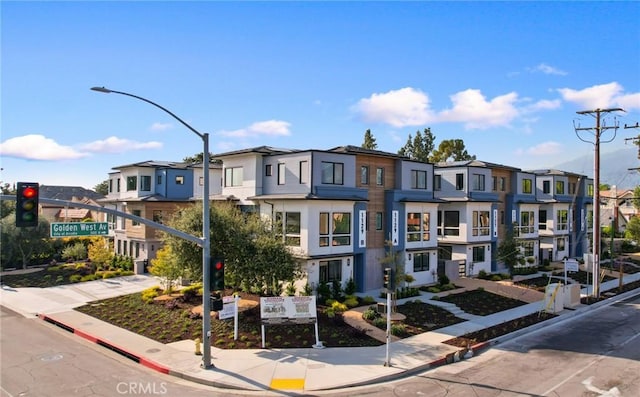 view of townhome / multi-family property