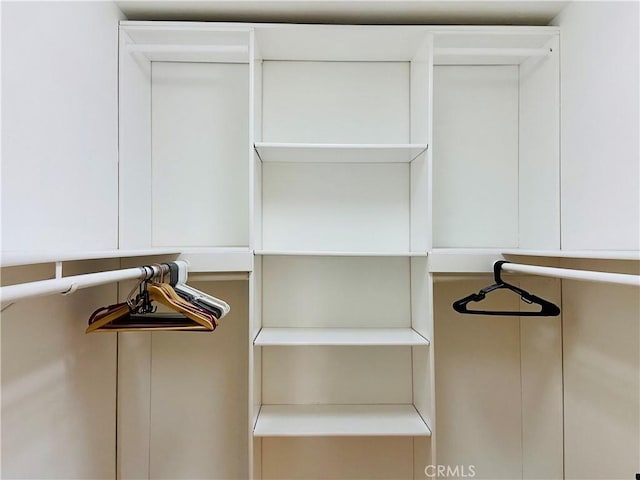 view of closet