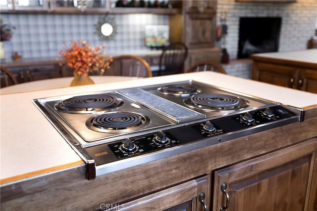 kitchen with cooktop