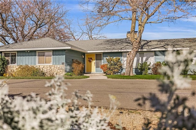 view of ranch-style house