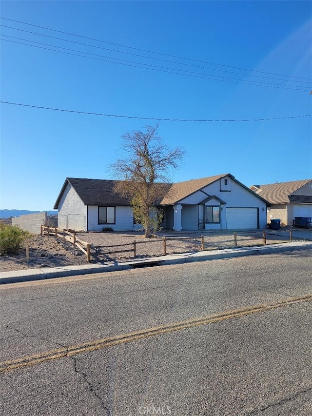 1217 Lill Hill Dr, Needles, CA 92363 - ranch-style house featuring a garage and concrete driveway