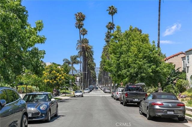 view of street