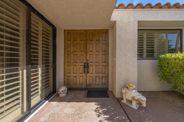 view of property entrance