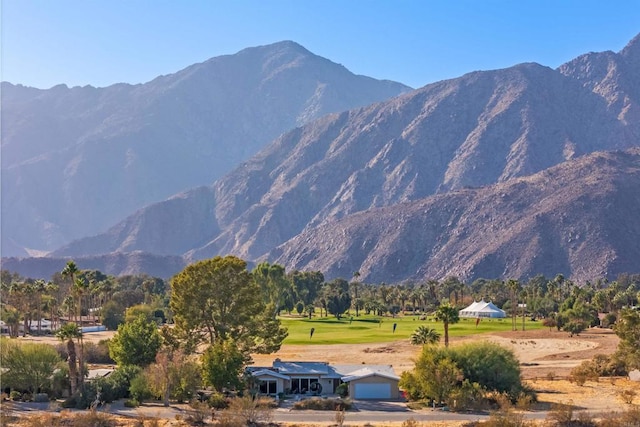 view of mountain feature