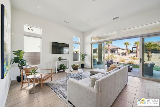 view of living room