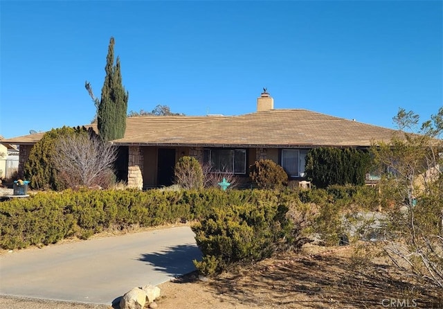 view of ranch-style house