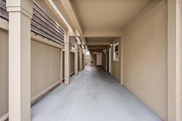 view of hallway