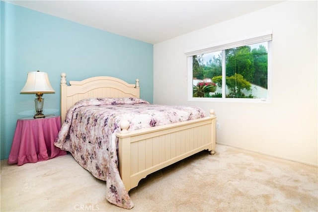 bedroom with carpet flooring