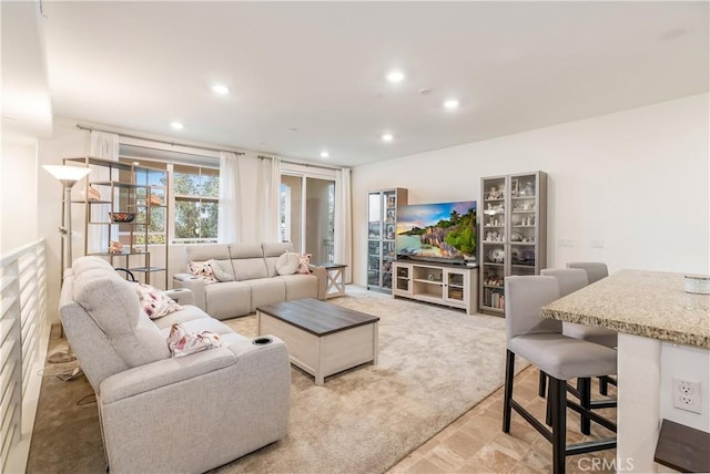 view of living room