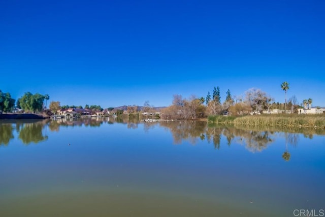 property view of water